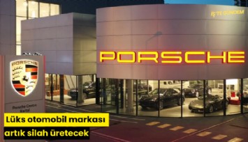 Lüks otomobil markası artık silah üretecek