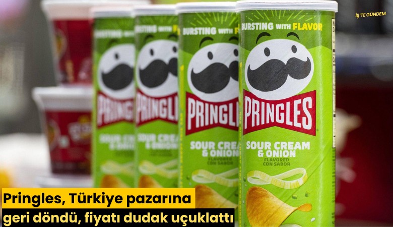 Pringles, Türkiye pazarına geri döndü, fiyatı dudak uçuklattı