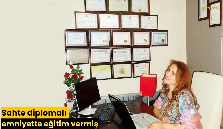 Sahte diplomalı psikolog emniyette eğitim vermiş