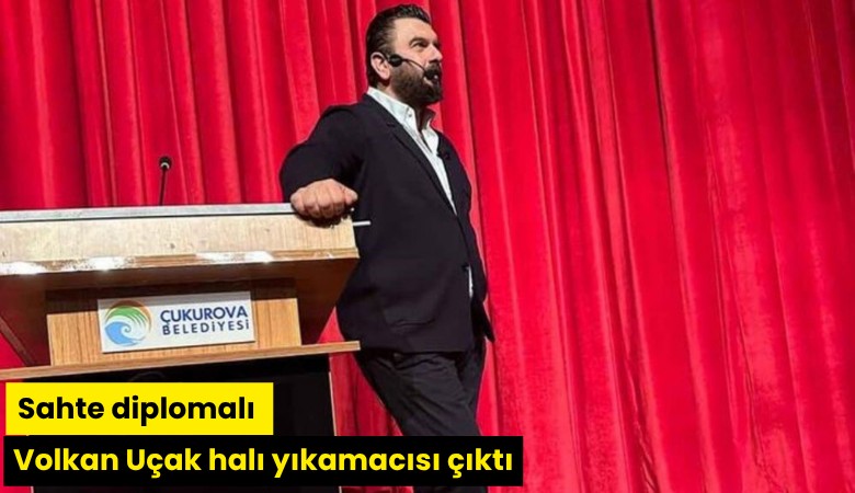 Sahte diplomalı Volkan Uçak halı yıkamacısı çıktı