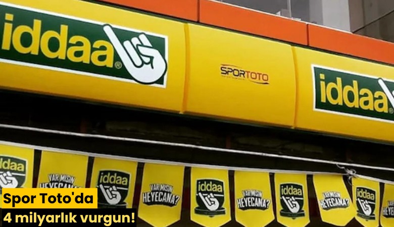 Spor Toto'da 4 milyarlık vurgun!