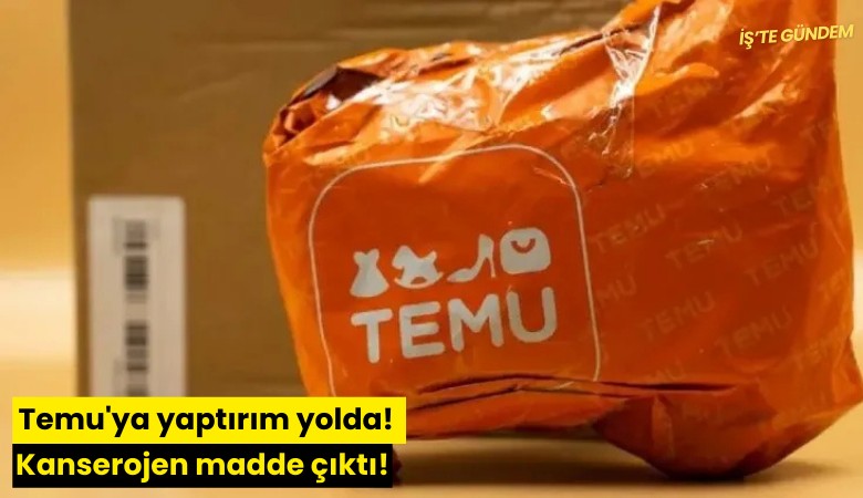 Temu'ya yaptırım yolda! Kanserojen madde çıktı!