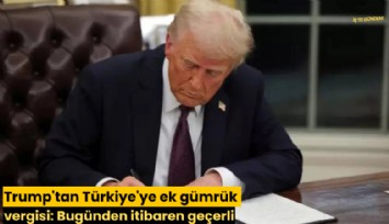 Ticaret Bakanlığı, Trump'ın ek vergisini değerlendirdi: Dengeli ve olumlu