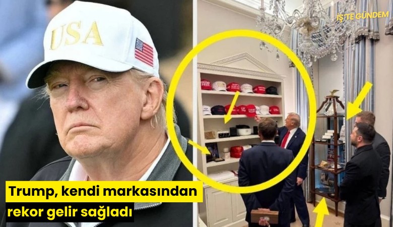 Trump, kendi markasından rekor gelir sağladı