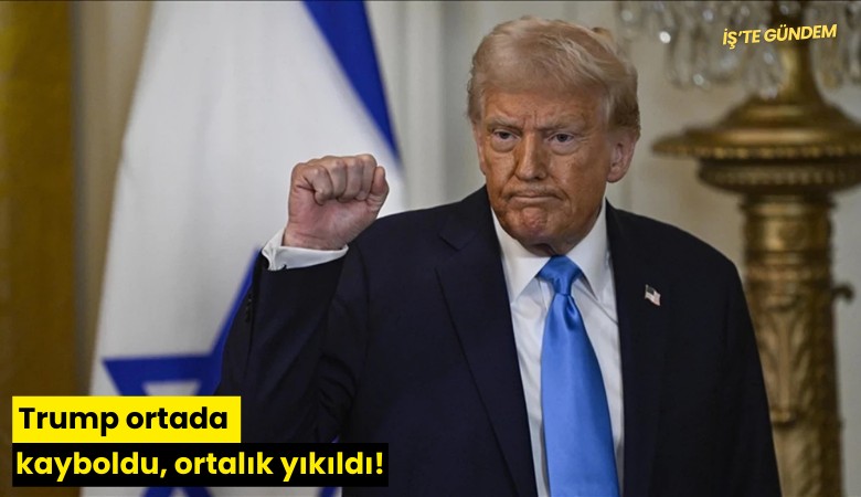 Trump ortadan kayboldu, ortalık yıkıldı!