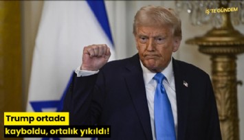Trump ortadan kayboldu, ortalık yıkıldı!