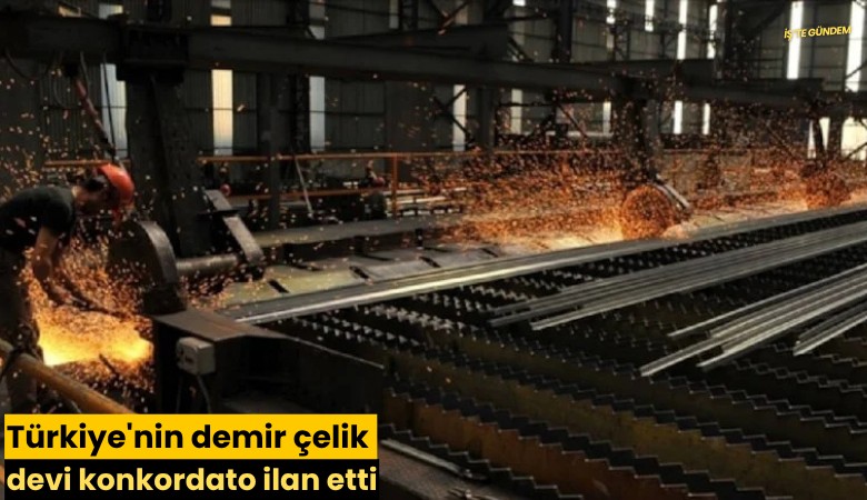 Türkiye'nin demir çelik devi konkordato ilan etti