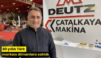 60 yıllık Türk markası Almanlara satıldı