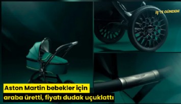 Aston Martin bebekler için araba üretti, fiyatı dudak uçuklattı