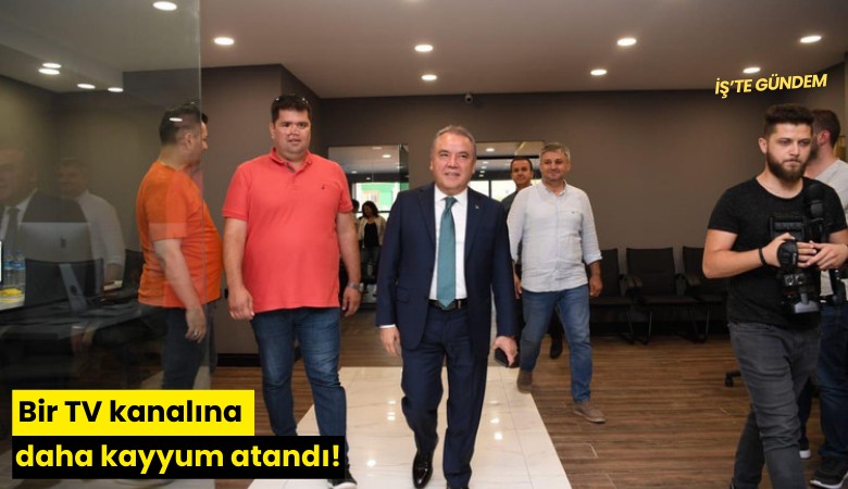 Bir TV kanalına daha kayyum atandı!