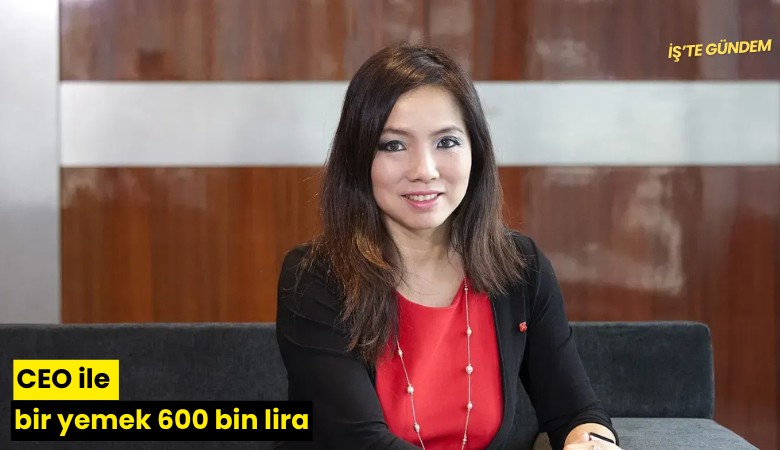 CEO ile bir yemek 600 bin lira