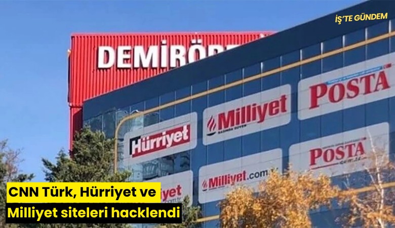 CNN Türk, Hürriyet ve Milliyet siteleri hacklendi