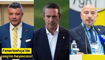 Fenerbahçe'de seçim heyecanı!