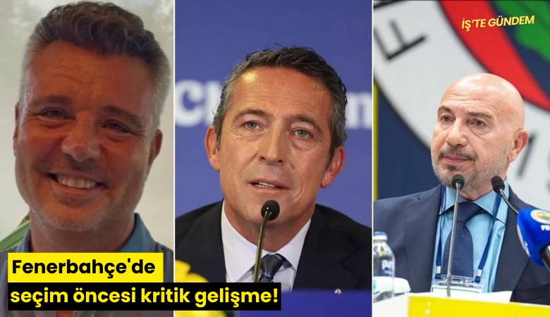 Fenerbahçe'de seçim öncesi kritik gelişme!