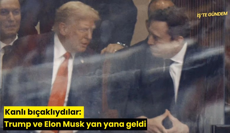 Kanlı bıçaklıydılar: Trump ve Elon Musk yan yana geldi