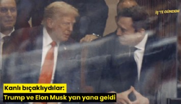 Kanlı bıçaklıydılar: Trump ve Elon Musk yan yana geldi