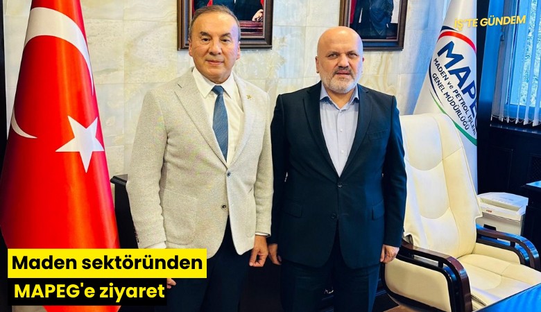 Maden sektöründen MAPEG'e ziyaret