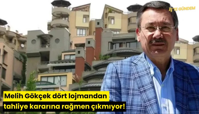 Melih Gökçek dört lojmandan tahliye kararına rağmen çıkmıyor!