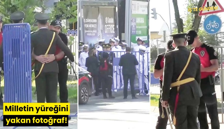 Milletin yüreğini yakan fotoğraf!