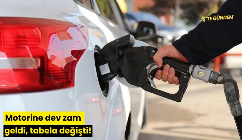 Motorine dev zam geldi, tabela değişti!