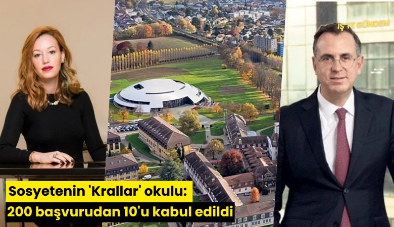 Sosyetenin 'Krallar' okulu: 200 başvurudan 10'u kabul edildi