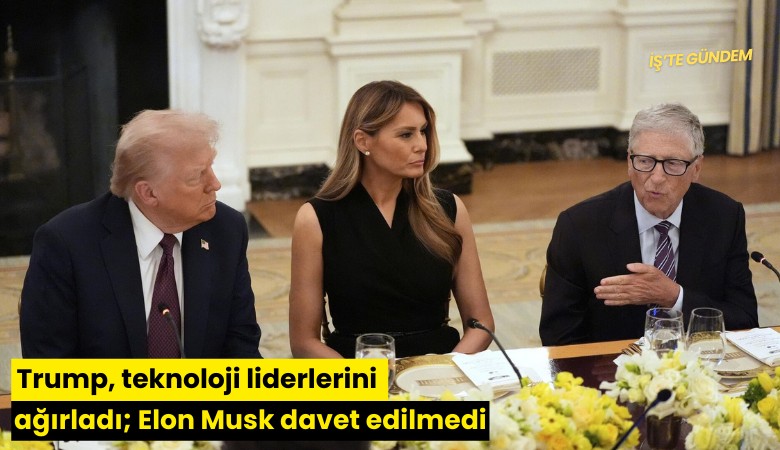 Trump, teknoloji liderlerini ağırladı; Elon Musk davet edilmedi
