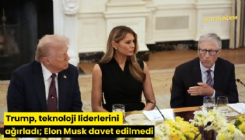 Trump, teknoloji liderlerini ağırladı; Elon Musk davet edilmedi