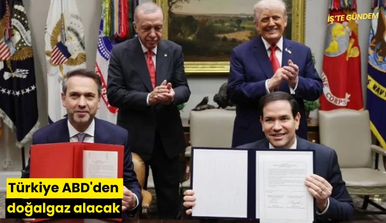Türkiye ABD'den doğalgaz alacak