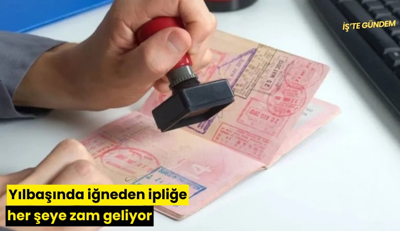 Yılbaşında iğneden ipliğe her şeye zam geliyor