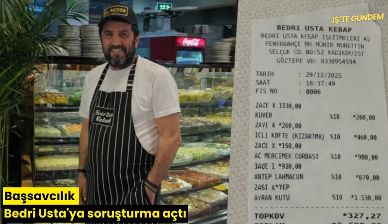 Başsavcılık Bedri Usta'ya soruşturma açtı