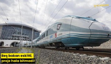 Beş bakan eskitti, proje hala bitmedi!