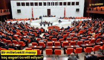 Bir milletvekili maaşı kaç asgari ücretli ediyor?