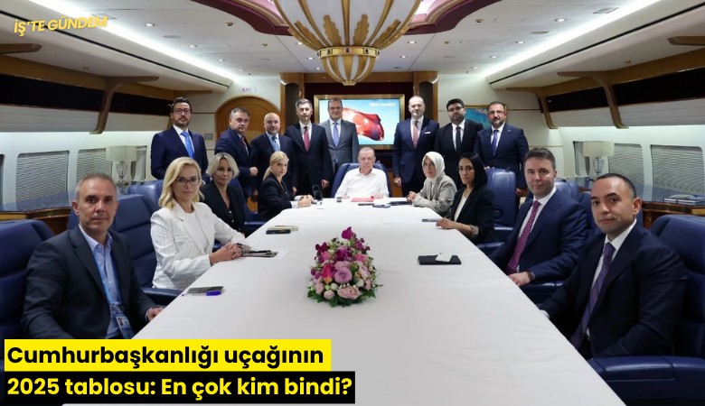 Cumhurbaşkanlığı uçağının 2025 tablosu: En çok kim bindi?