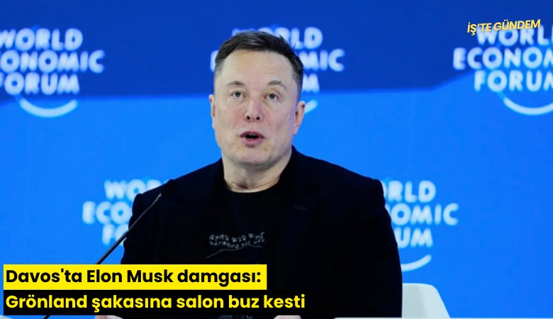 Davos'ta Elon Musk damgası: Grönland şakasına salon buz kesti