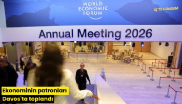Ekonominin patronları Davos'ta toplandı
