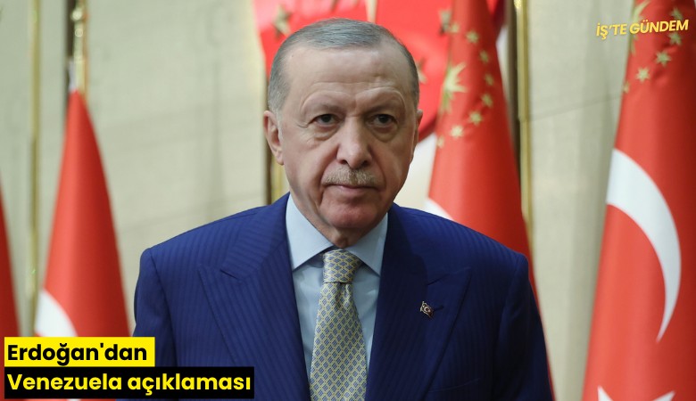 Erdoğan'dan Venezuela açıklaması