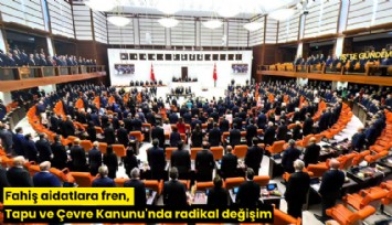Fahiş aidatlara fren, Tapu ve Çevre Kanunu'nda radikal değişim