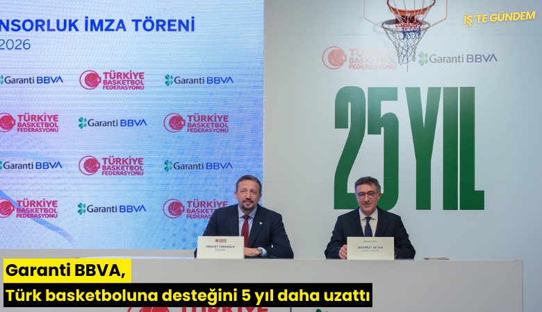 Garanti BBVA, Türk basketboluna desteğini 5 yıl daha uzattı