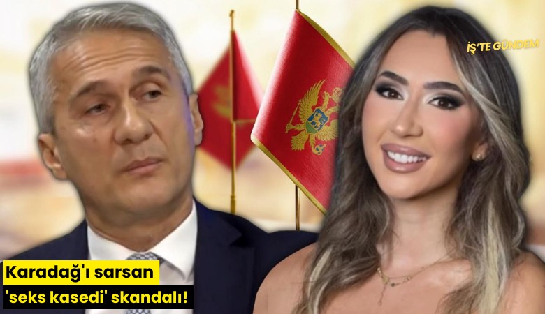 Karadağ'ı sarsan 'seks kasedi' skandalı!