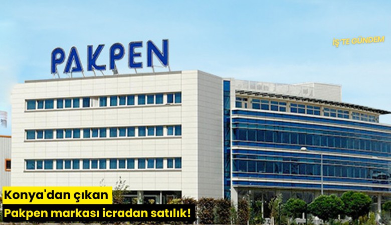 Konya'dan çıkan Pakpen markası icradan satılık!