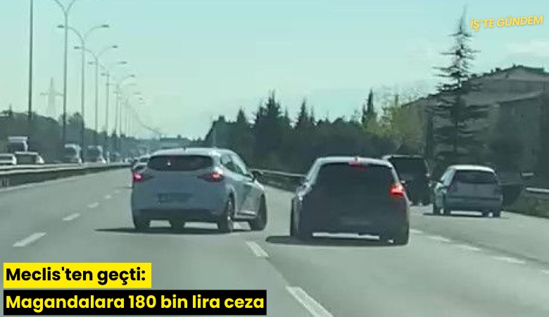 Meclis'ten geçti: Magandalara 180 bin lira ceza