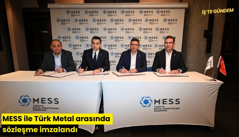 MESS ile Türk Metal arasında sözleşme imzalandı