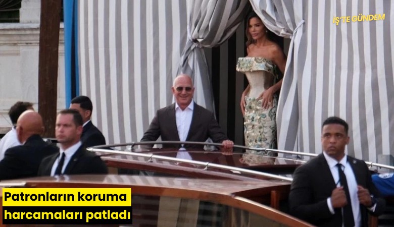 Patronların koruma harcamaları patladı