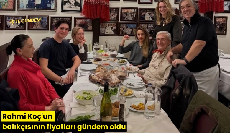 Rahmi Koç'un balıkçısının fiyatları gündem oldu