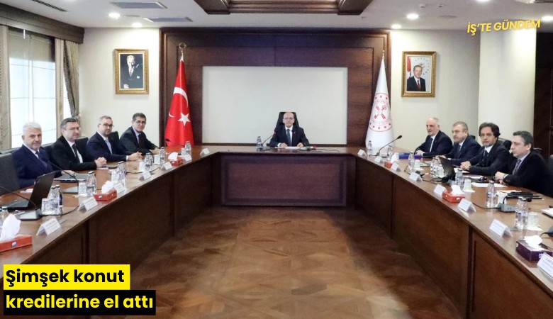 Şimşek konut kredilerine el attı