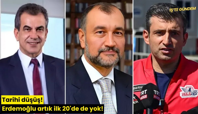 Tarihi düşüş: Erdemoğlu artık ilk 20'de de yok!