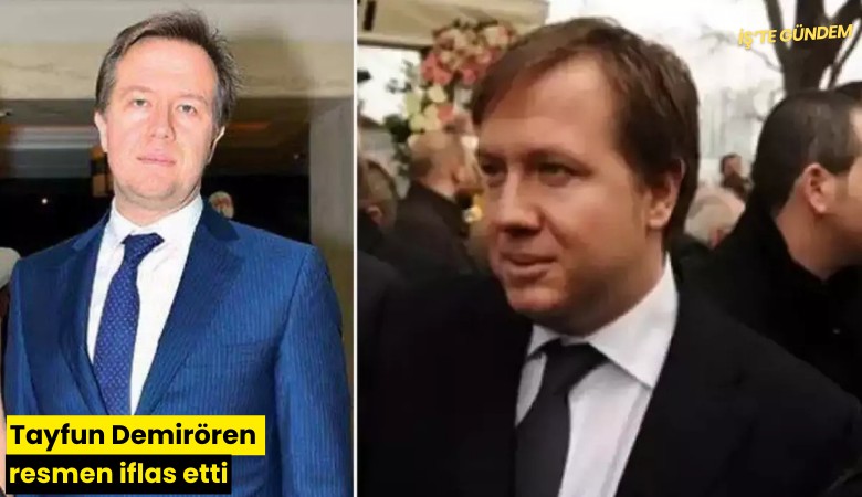 Tayfun Demirören resmen iflas etti