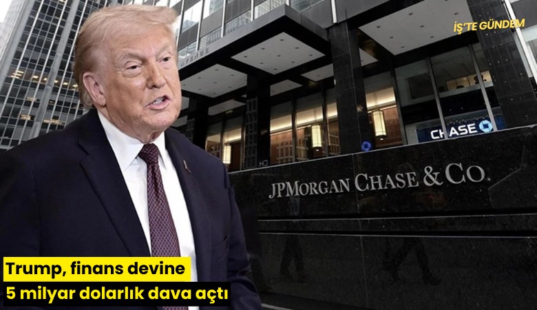 Trump, finans devine 5 milyar dolarlık dava açtı