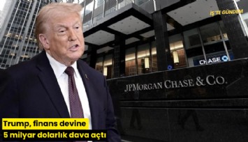 Trump, finans devine 5 milyar dolarlık dava açtı