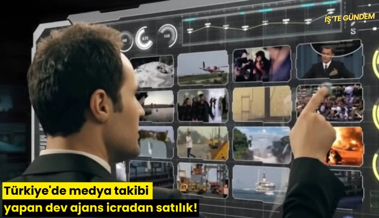Türkiye'de medya takibi yapan dev ajans icradan satılık!